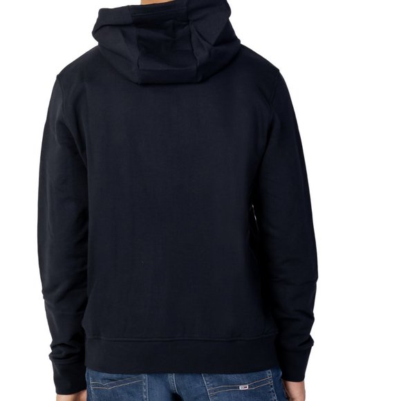 Armani Exchange Men Milano New York Zip-Up Cotton Hoodie, Black Small NEW - Picture 7 of 13